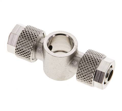 8x6 & G1/8'' Laiton nickele Banjo Tee Push-on Fitting [2 Pieces]