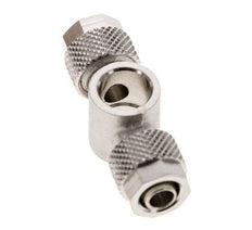 8x6 & G1/8'' Laiton nickele Banjo Tee Push-on Fitting [2 Pieces]
