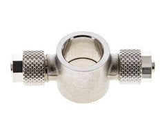 6x4 & G1/4'' Raccord Banjo Tee Push-on en laiton nickele [2 Pièces]