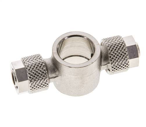 8x6 & G1/4'' Laiton nickele Banjo Tee Push-on Fitting [2 Pieces]