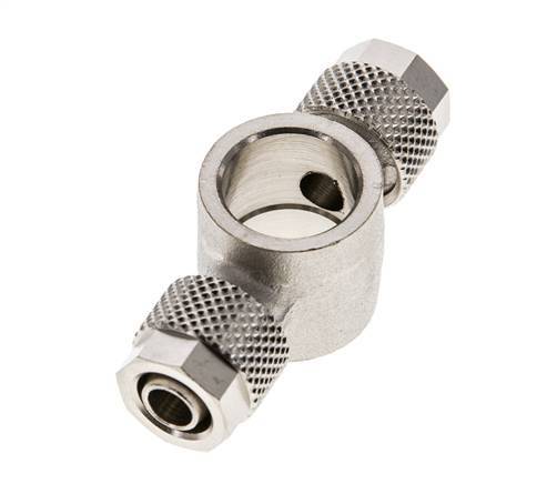 8x6 & G1/4'' Laiton nickele Banjo Tee Push-on Fitting [2 Pieces]
