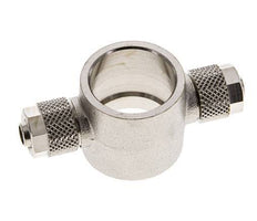 8x6 & G1/2'' Raccord Banjo Tee Push-on en laiton nickele