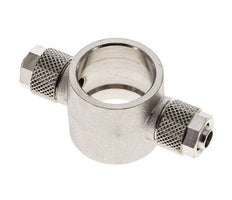 8x6 & G1/2'' Raccord Banjo Tee Push-on en laiton nickele