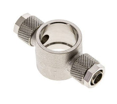 10x8 & G1/2'' Raccord Banjo Tee Push-on en laiton nickele