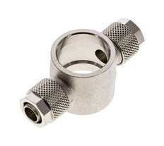 10x8 & G1/2'' Raccord Banjo Tee Push-on en laiton nickele