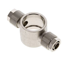 10x8 & G1/2'' Raccord Banjo Tee Push-on en laiton nickele