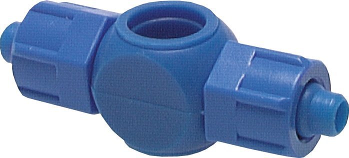 6x4 & G1/8'' PVC Banjo Tee Push-on Fitting [5 Pieces]