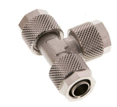 10x8 Nickel plated Brass Tee Push-on Fitting [2 Pieces]