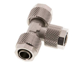 10x8 Raccord en T en laiton nickelé [2 pièces]