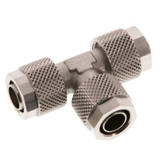 10x8 Raccord en T en laiton nickelé [2 pièces]