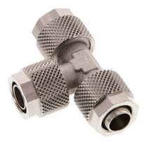 10x8 Raccord en T en laiton nickelé [2 pièces]