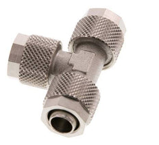 10x8 Raccord en T en laiton nickelé [2 pièces]