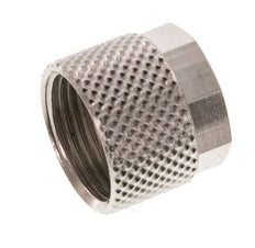 Écrou-raccord en laiton nickelé 10x8mm (M14x1) [10 pièces].