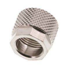 Écrou-raccord en laiton nickelé 10x8mm (M14x1) [10 pièces].
