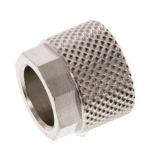 Écrou-raccord en laiton nickelé 10x8mm (M14x1) [10 pièces].