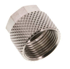 Écrou-raccord en laiton nickelé 10x8mm (M14x1) [10 pièces].