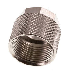 Écrou-raccord en laiton nickelé 12x10mm (M16x1) [10 pièces].