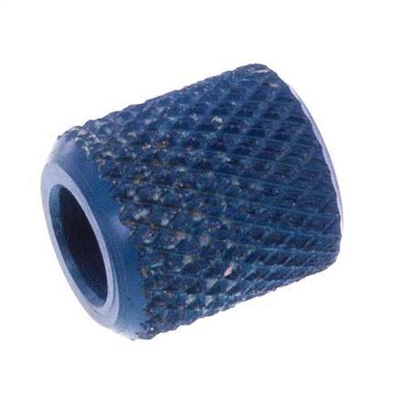 Écrou-raccord en aluminium 4.3x3mm (M6x0.75) [10 pièces].