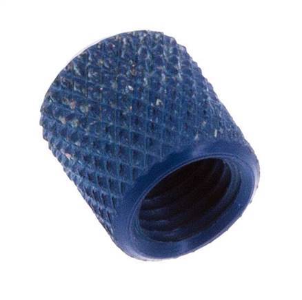 Écrou-raccord en aluminium 4.3x3mm (M6x0.75) [10 pièces].