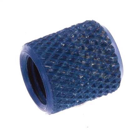 Écrou-raccord en aluminium 4.3x3mm (M6x0.75) [10 pièces].