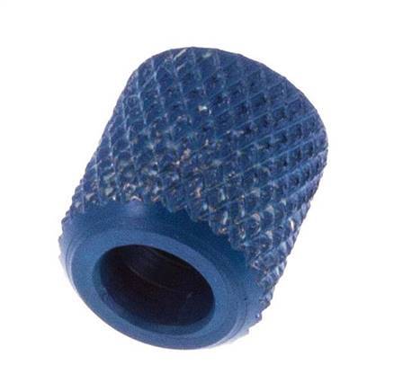 Écrou-raccord en aluminium 4.3x3mm (M6x0.75) [10 pièces].