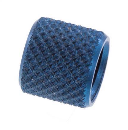 Écrou-raccord en aluminium 6x4mm (M8x1) [10 pièces].
