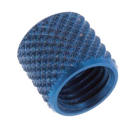 Écrou-raccord en aluminium 6x4mm (M8x1) [10 pièces].