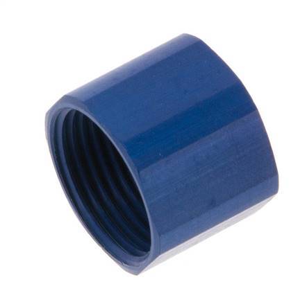 10x8mm (M14x1) Aluminium Union Nut [10 Pieces]