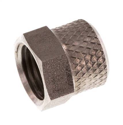 Écrou-raccord en acier inoxydable 6x4mm (M10x1) [2 pièces]