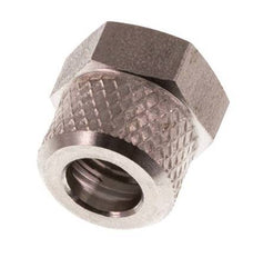 Écrou-raccord en acier inoxydable 6x4mm (M10x1) [2 pièces]