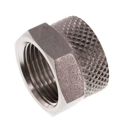 Écrou-union en acier inoxydable 10x8mm (M14x1)