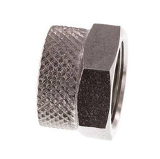 Écrou-union en acier inoxydable 10x8mm (M14x1)