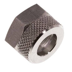 Écrou-raccord en acier inoxydable 10x8mm (M16x1)