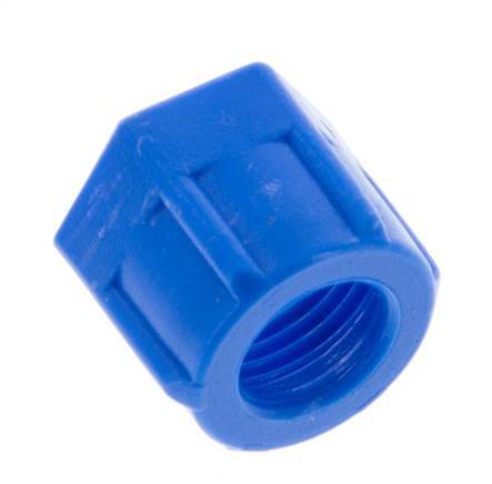 Écrou-raccord en PVC 8x6mm (M12x1) [50 pièces].