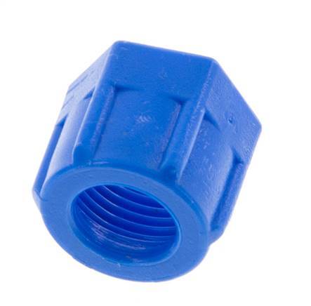 Écrou-raccord en PVC 8x6mm (M12x1) [50 pièces].