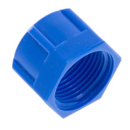 Écrou-raccord en PVC 10x8mm (M14x1) [20 pièces].