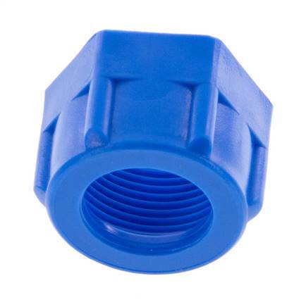 Écrou-raccord en PVC 11.6x9mm (M16x1) [20 pièces].