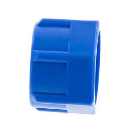 Écrou-raccord en PVC 11.6x9mm (M16x1) [20 pièces].