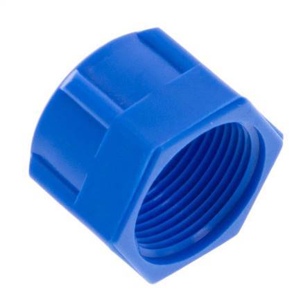 Écrou-raccord en PVC 11.6x9mm (M16x1) [20 pièces].
