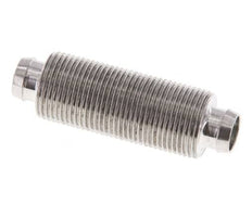 10x8 Acier inoxydable 1.4571 Raccord droit à emboîter Cloison