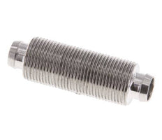 10x8 Acier inoxydable 1.4571 Raccord droit à emboîter Cloison