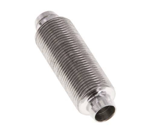 10x8 Acier inoxydable 1.4571 Raccord droit à emboîter Cloison