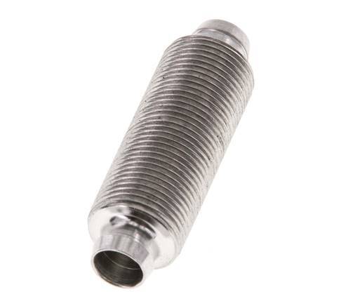 10x8 Acier inoxydable 1.4571 Raccord droit à emboîter Cloison