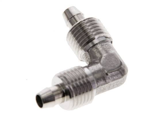 6x4 Acier inoxydable 1.4404 Raccord coudé à emboîter