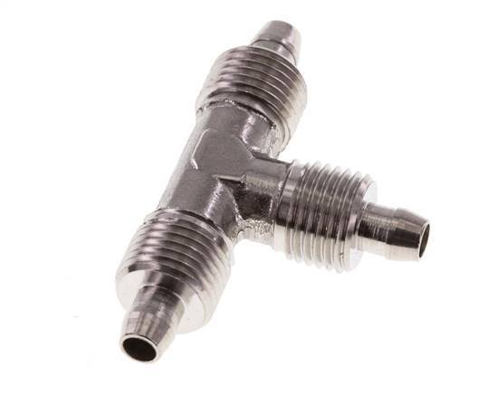6x4 Acier inoxydable 1.4404 Tee Push-on Fitting