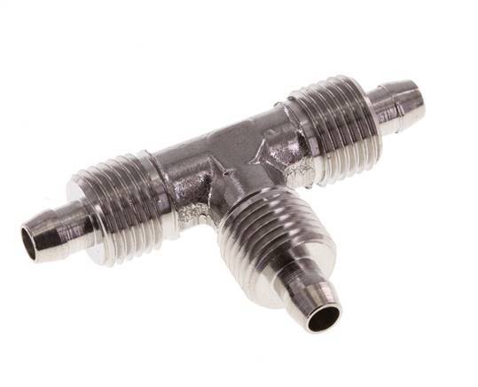 6x4 Acier inoxydable 1.4404 Tee Push-on Fitting