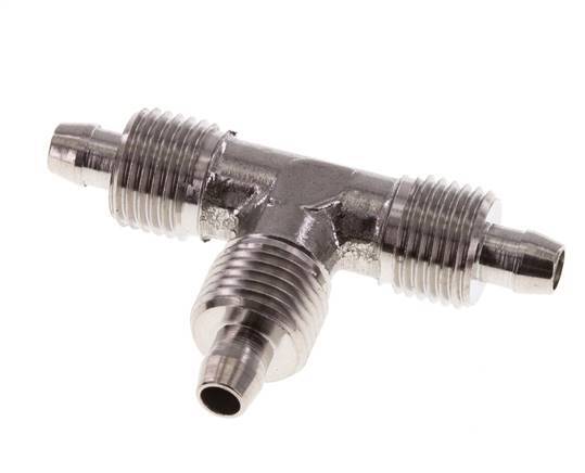 6x4 Acier inoxydable 1.4404 Tee Push-on Fitting