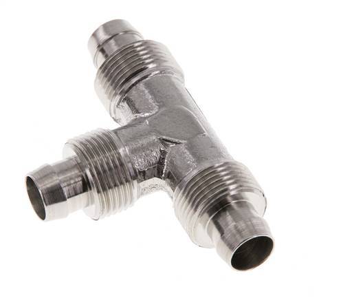 10x8 Acier inoxydable 1.4404 Tee Push-on Fitting