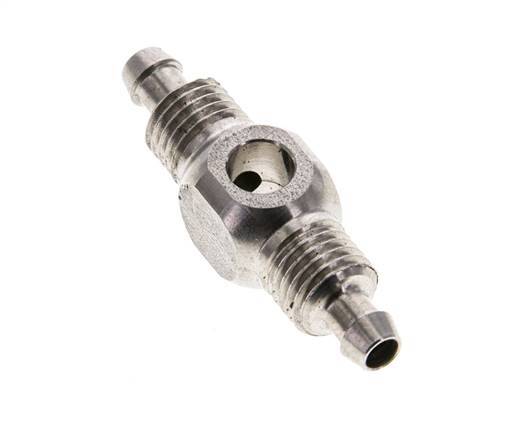 6x4 & M5 Acier inoxydable 1.4571 Banjo Tee Push-on Fitting