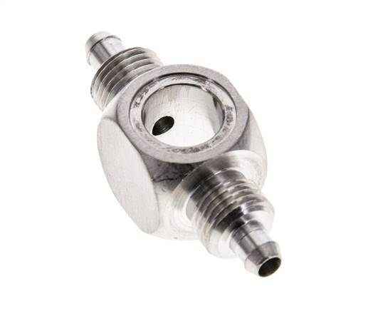 6x4 & G1/8'' Acier inoxydable 1.4571 Banjo Tee Push-on Fitting